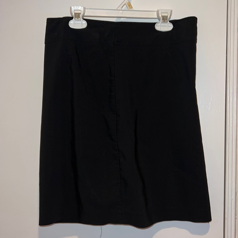 Black work skirt